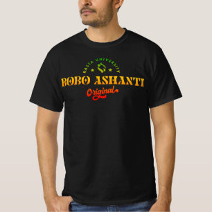 Camiseta Rasta University Bobo Ashanti Original Reggae