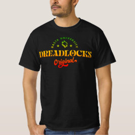 Camiseta Rasta University Dreadlocks Original Rasta Reggae