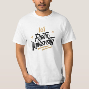Camiseta Rasta University Grafite Style Reggae