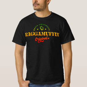 Camiseta Rasta University Raggamuffin Original Rasta Reggae