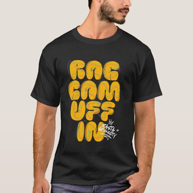 Camiseta Rasta University Raggamuffin Style Reggae (Frente)