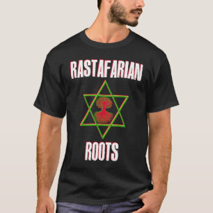 Camiseta Rastafarian Roots Jah Guide Bless Up Rasta