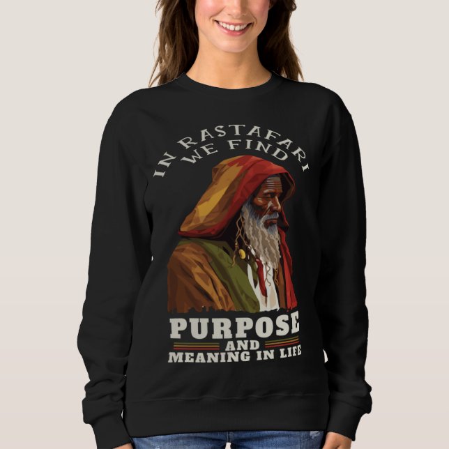 Camiseta Rastaman Hermit Rasta Quote Rastafarian Reggae (Frente)