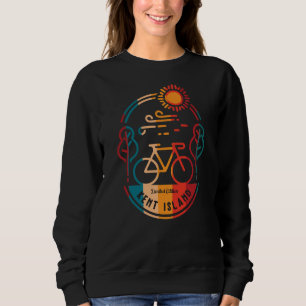 Camiseta Rastreio de Bike Island Retro Kent