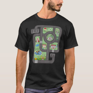 Camiseta Rastreio de Carro de Corrida legal de Papagaio ao 
