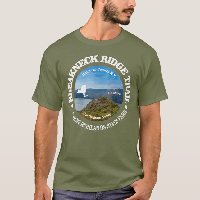 Camiseta Rastreio de Cordilheira Breakneck (Frente)