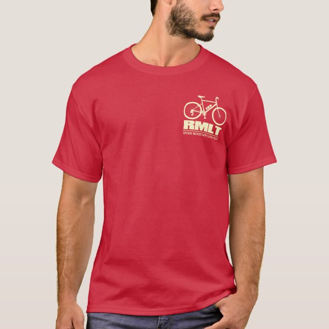 Camiseta Rastreio do rio Mountain Loop (ciclismo) (Frente)