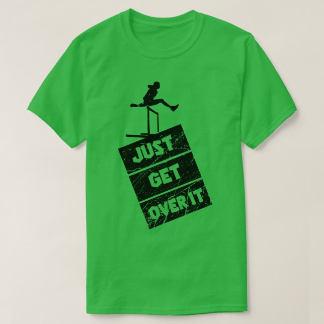 Camiseta Rastreio e campo acabam de superar 1 (Frente do Design)