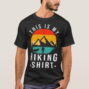 Camiseta Rastreio e Seguindo Homens Este é o meu Campo de C