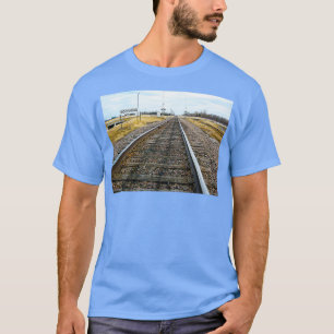 Camiseta Rastreios para um comboio a jusante em Cabeça de M