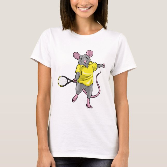 Camiseta Rat com Tênis de Tênis (Frente)
