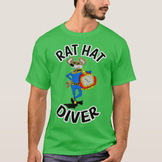 Camiseta Rat Hat Diver