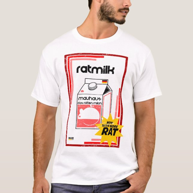 Camiseta Rat Milk (Frente)
