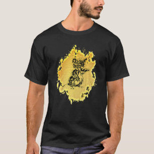 Camiseta Rat Motif Rodent Cute Rat Mão Queijo Anima