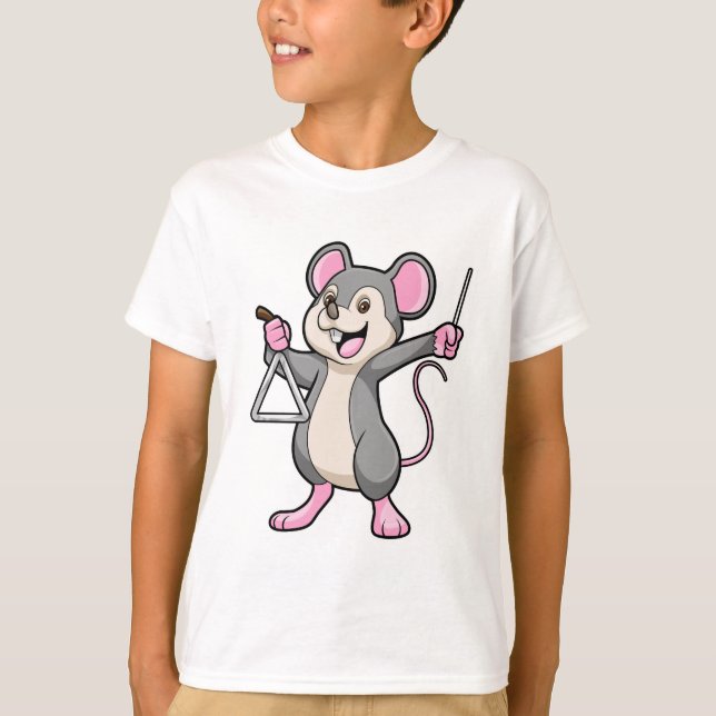 Camiseta Rat Music com Triangel (Frente)