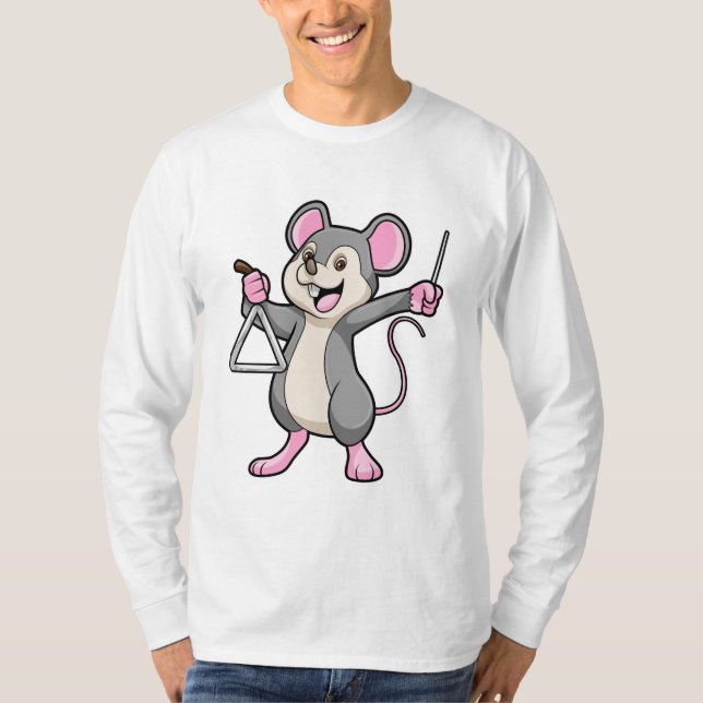 Camiseta Rat Music com Triangel (Frente)