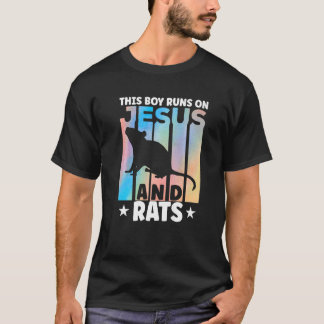 Camiseta Rat Outfit for Rats Lovers Roupa for Boys Premiu