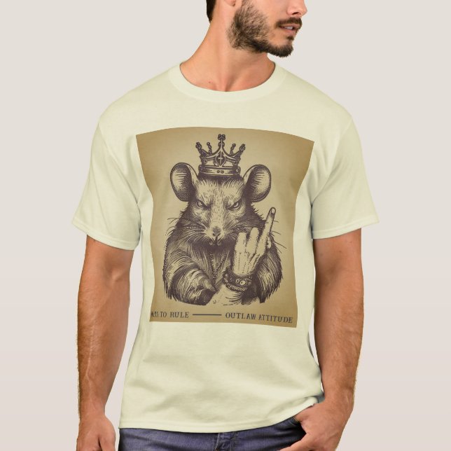CAMISETA 'RAT REI' (Frente)