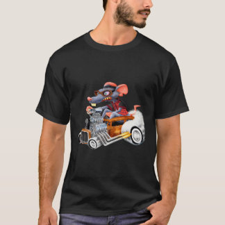 Camiseta Rat Rod Drag Corrida Carros De Escola Antigos Rato