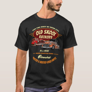 Camiseta Rat Rods Old Skool Legal Vintage Vintage Caminhão