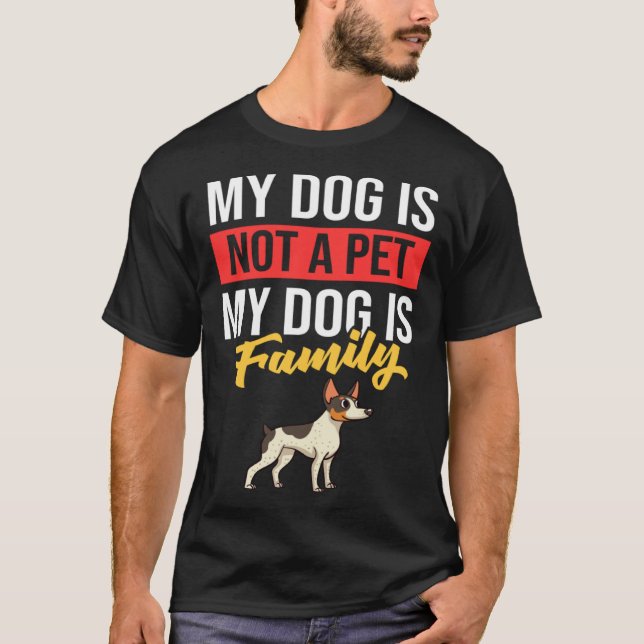 Camiseta Rat Terrier Dog Puppies Owner (Frente)