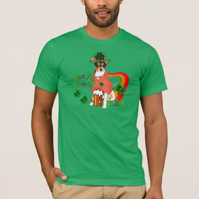 Camiseta Rat Terrier St Patricks (Frente)