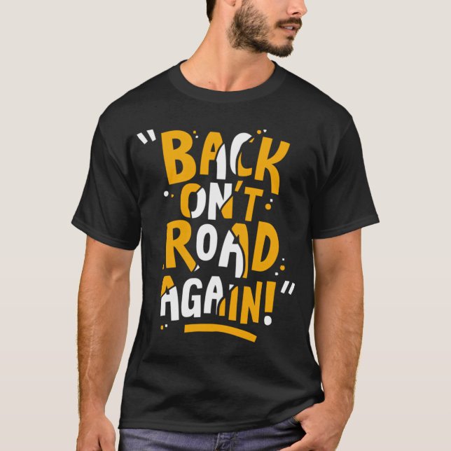 Camiseta Rate My Takeaway Merch Back Ont Road Novamente (Frente)