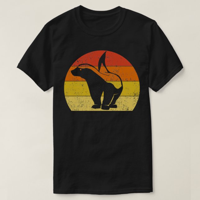 Camiseta Ratel Sunset Retro Vintage 2 (Frente do Design)