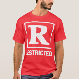 Camiseta Rating Rated Movie Night Film Crianças Popco