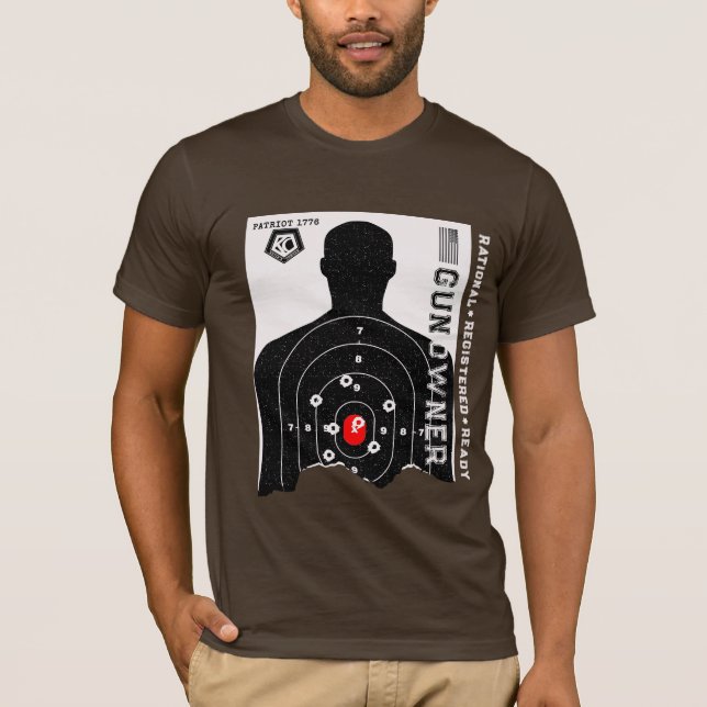 Camiseta Rational Registered and Ready Gun Owner (Frente)