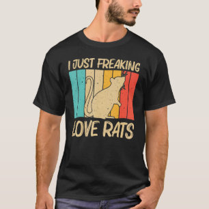 Camiseta Rato Bonito Para Homens Rato Rato Rato Rato Rato R
