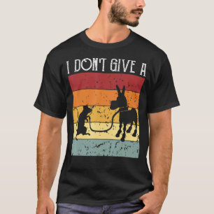 Camiseta rato caminhando burro não dou a ratos 4