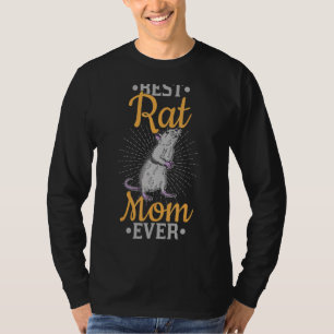 Camiseta Rato-Cinto Doméstico Rato Rodante Rato Rodent Pet