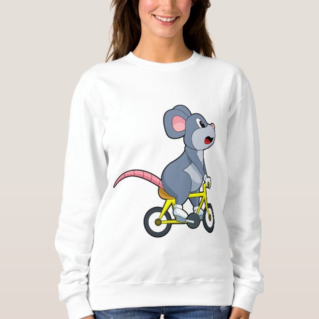 Camiseta Rato com Bicicleta (Frente)