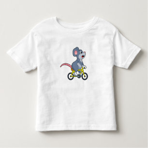 Camiseta Rato com Bicicleta