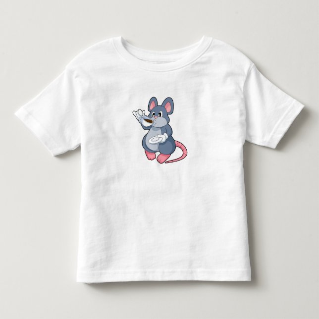 Camiseta Rato com Xícara de Café (Frente)