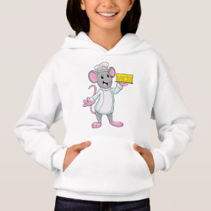 Camiseta Rato como cozinheiro com queijo