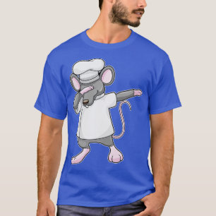Camiseta Rato como cozinheiro no laboratório de dança de sa