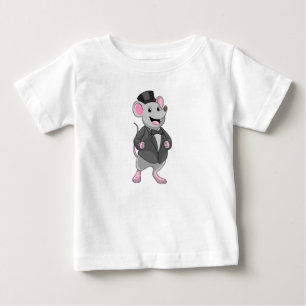 Camiseta Rato como Noivo com Fita