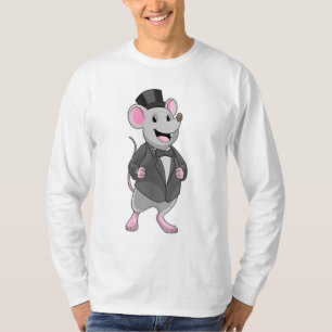 Camiseta Rato como Noivo com Fita