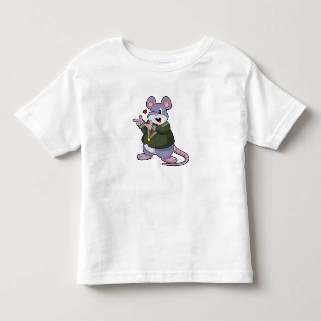 Camiseta Rato como Noivo com Terno (Frente)