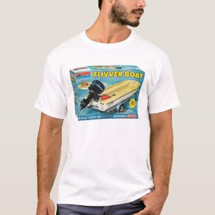 Camiseta Rato Creek   A CreekRat Co.   Barco Flivver Fliver