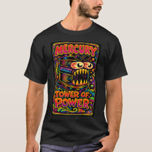 Camiseta Rato Creek CreekRat Co. Torre de Poder Mercúri