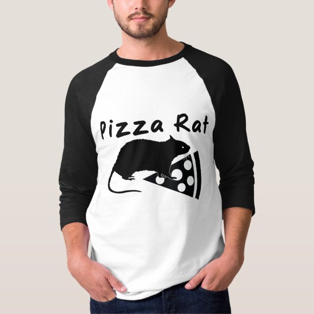 Camiseta Rato da pizza (Frente)