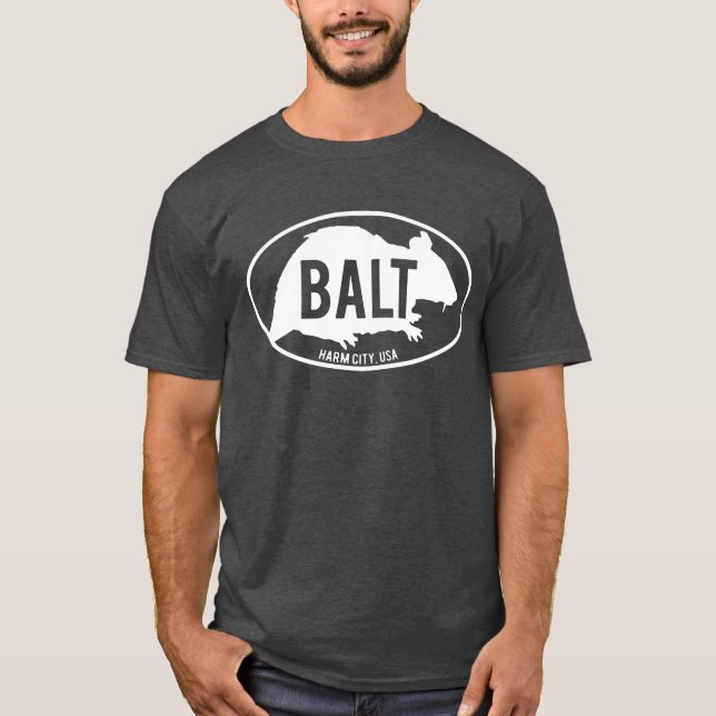 Camiseta rato de Baltimore (Frente)