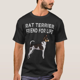 Camiseta Rato De Cão Amigo Terrier Para Amizade De Cão De V