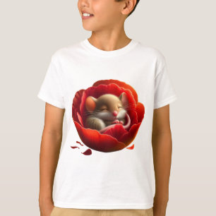 Camiseta Rato de dormir bonito