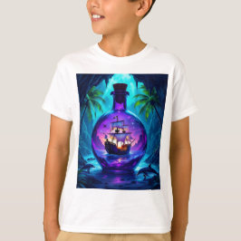Camiseta Rato de Dreamscape e Surfing do Pirate Ametist