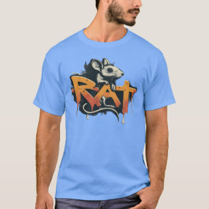 Camiseta rato de laboratório significa camiseta, rato de la