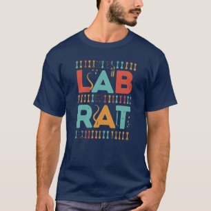 Camiseta rato de laboratório significa camiseta, rato de la